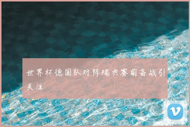 世界杯德国队对阵瑞典赛前备战引关注