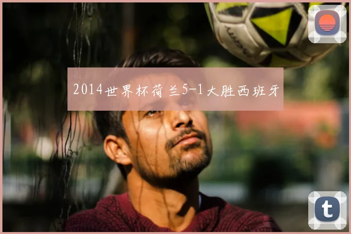 2014世界杯荷兰5-1大胜西班牙